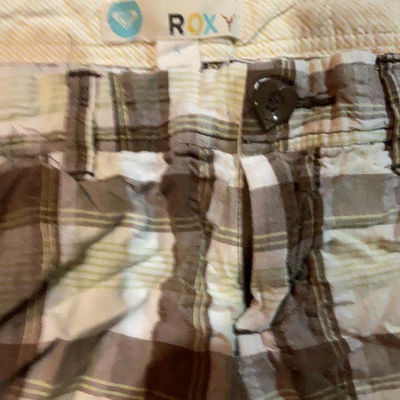 Roxy plaid shorts - Picture 2 of 3